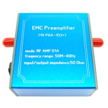 50M-4Ghz INA,PGA-103 + EMC EMI Magnetno Polje Sonda Signala Ojačevalnika Preamplifier AMP 0