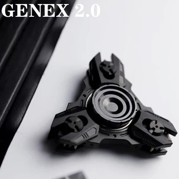 GENEX 2.0 Prstom Prst Prstan Žiro Odraslih za Zmanjšanje Stresa Ustvarjalne Nosijo Igrače 0