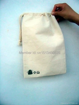 100 kozarcev/veliko Visoko kakovostnega bombaža, nakit, torbica bombaž darilo torbica bombažno vrvico torbica vrečko po meri logo darila vrečko toaletnih vrečko