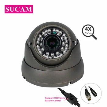 5MP Home Security Kamera Dome Vandal Proof 2.8-12mm Ročni Zoom Night Vision Nadzor AHD Kamere 30 M IR Razdalja