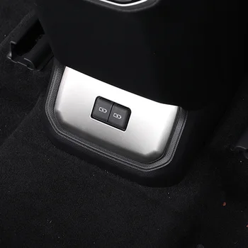 SBTMY Za Toyota Highlander 2020 2021 XU70 Kluger iz Nerjavečega Jekla Zadaj USB vmesnik plošča bleščica polnjenje vrata, Pokrov 0