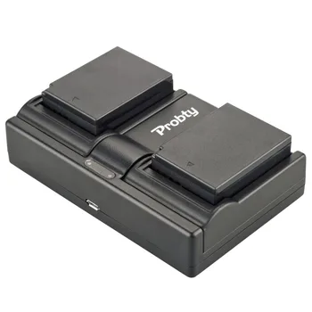 PROBTY 4pcs LP-E10 LP-E10 Baterijo Fotoaparata + USB Dvojni Polnilnik Za Canon EOS 1100D 1200D 1300D Poljub X50 X70 X80 Rebel T3 T5 T6 1