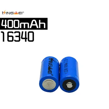 Vroče prodaje 3.2 v IFR 16340 CR123A 17335 LiFePO4 baterije 400mah polnilne celice za digitalni fotoaparat 2