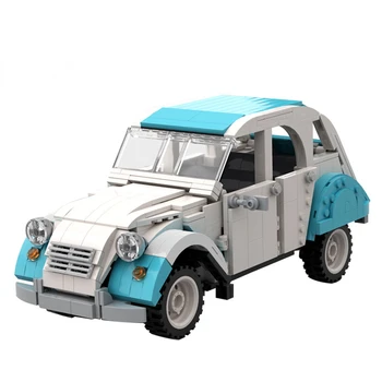 Ustvarjalno oblikovanje muhast ideje gradnik športni avto serije avtomobilov, združljiv z namizne dekoracije model igrače 2