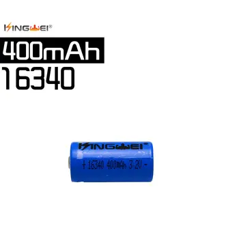 Vroče prodaje 3.2 v IFR 16340 CR123A 17335 LiFePO4 baterije 400mah polnilne celice za digitalni fotoaparat 3