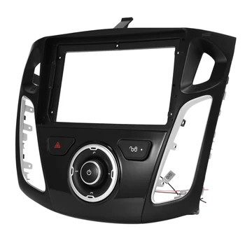 9 Inch 2 Din Avto armaturne plošče Okvir Radio Video Fascijo Dash MP5 Predvajalnik DVD Adapter Plošča za FORD FOCUS 2012-2017 3