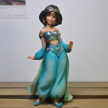 Disney 20 cm Zamrznjene Princesa Slika Elsa Pepelka Jasmina Zapleten Zbirka Okraski Model Igrače Darila za Otroke 3