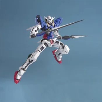Bandai Original Gundam Model Komplet Anime Slika MG 1/100 GN-001 GUNDAM EXIA figuric Zbirateljske Igrače Darila za Otroke 3