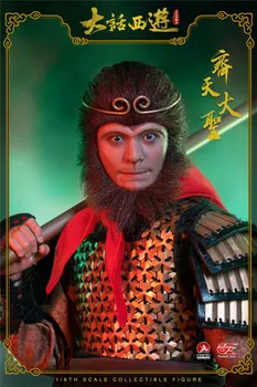 1/6 Kitajski proti Zahodu Potovanje Opica Kralj Goku Slika W 2 Face Model 12