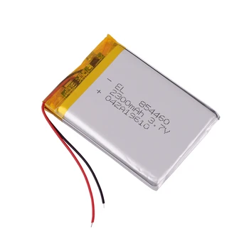 Polymer baterije 2300 mah 3,7 V 854460 pametni dom MP3 zvočniki Li-ionska baterija za dvr,GPS,mp3,mp4,mobitel,zvočnike 4