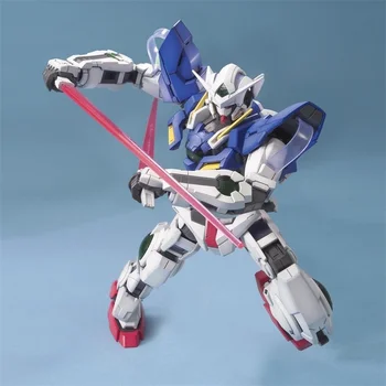 Bandai Original Gundam Model Komplet Anime Slika MG 1/100 GN-001 GUNDAM EXIA figuric Zbirateljske Igrače Darila za Otroke 4