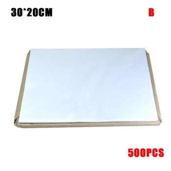 500 Stanja/ Paket Non-Stick Kvadratnih Olje Papir Greaseproof Papir za Kuhinjo Peko Torte Pizza LKS99 4