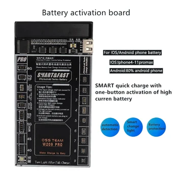 W209pro Baterije Tester za Aktiviranje Odbor Za Iphone/android Telefon Hitro Polnjenje Aktiviranje Odbor 5
